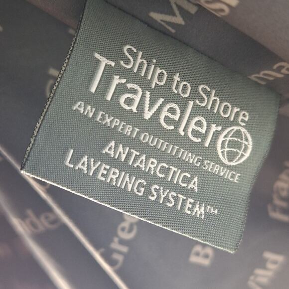 Linblad Expedition Size M Orange Hooded Coat Antartica Layering System - Picture 3 of 10